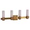 Maxim Lighting Contessa 4-Light 28.75" Wide Natural Aged Brass Vanity Light 22414SWNAB - alternate 3